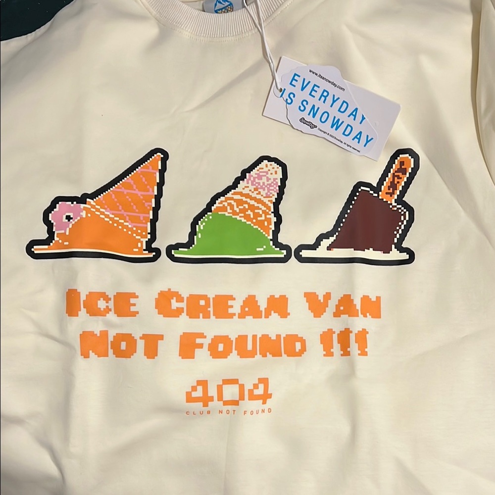 SnowDay x 404 Ice Cream T